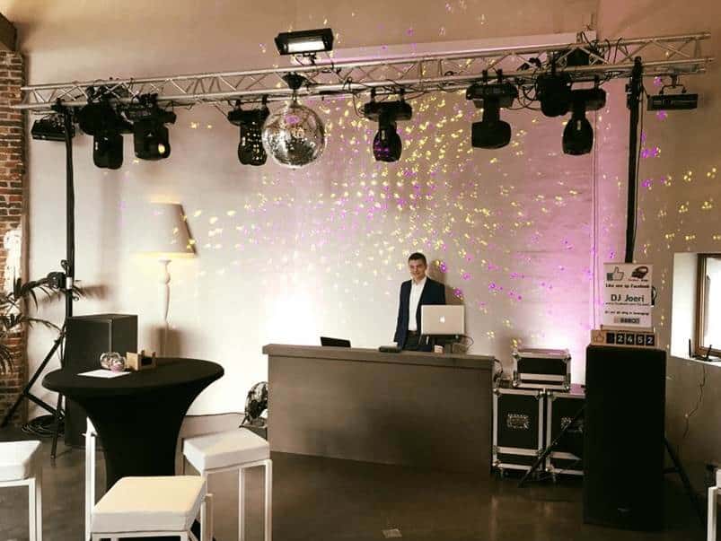 Luxe installatie DJ Joeri